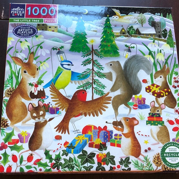 EeBoo The little tree Puzzle 1000 Pieces - Picture 1 of 7